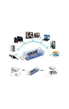 Usb Voltmetre. Ampermetre Voltaj Akım Gerilim Ölçer N11.41 Usb Voltmetre. Ampermetre Voltaj Akım Gerilim Ölçer N11.41