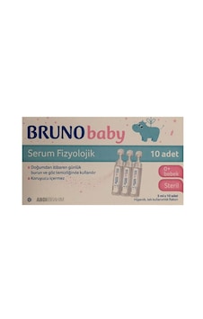 Bruno Baby Serum Fizyolojik Damla 10 x 5 ML Bruno Baby Serum Fizyolojik Damla 10 x 5 ML