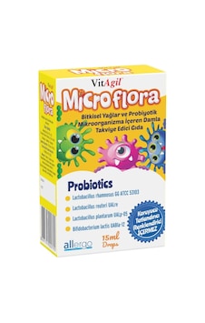 Vitagil Microflora Probiyotik Damla 15 ml Vitagil Microflora Probiyotik Damla 15 ml