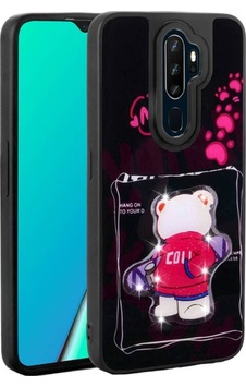 Oppo A5 2020 Kılıf Parlayan Kabartmalı İkonik Figürlü Zore Amas Silikon Kapak Siyah Oppo A5 2020 Kılıf Parlayan Kabartmalı İkonik Figürlü Zore Amas Silikon Kapak Siyah
