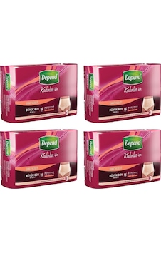 Depend Kadın Emici Külot L 4 x 16 Adet Depend Kadın Emici Külot L 4 x 16 Adet