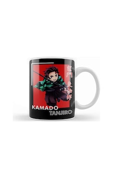 Demon Slayer Kamado Tanjiro Kupa Bardak Porselen Karışık Demon Slayer Kamado Tanjiro Kupa Bardak Porselen Karışık