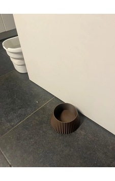 Gees Global 3d Baskı Çizgili Köpek Mama Kabı Modern Minimalist Evcil Hayvan Mama Ve Su Kabı Kahverengi Gbzs Gees Global 3d Baskı Çizgili Köpek Mama Kabı Modern Minimalist Evcil Hayvan Mama Ve Su Kabı Kahverengi Gbzs