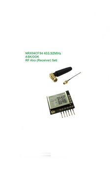 433.92mhz Ask/ook Rf Alıcı Seti Nrx04cfs4-set 433.92mhz Ask/ook Rf Alıcı Seti Nrx04cfs4-set