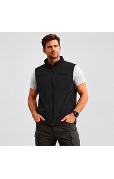 Koldaşlar Tactical Çok Cepli Outdoor Yelek Siyah