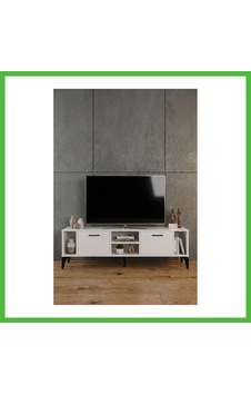 Vaveni Linya Tv Sehpası Suntalam Beyaz 160x35 Cm Arz Vaveni Linya Tv Sehpası Suntalam Beyaz 160x35 Cm Arz