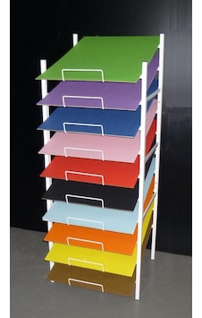 Başer Fon Karton Raf Standı 50 x 70 CM