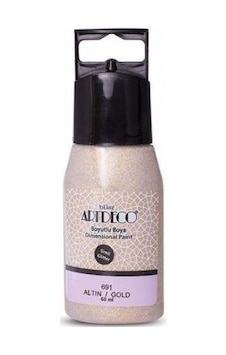 Artdeco Y-041C-691 Simli Boyutlu Boya 60 ML Altın N11.410 Artdeco Y-041C-691 Simli Boyutlu Boya 60 ML Altın N11.410