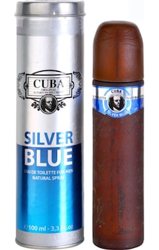 Cuba Silver Blue Erkek Parfüm EDT 100 ML Cuba Silver Blue Erkek Parfüm EDT 100 ML