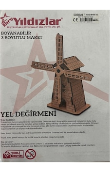 Yıldızlar Demonte 3 Boyutlu Ahşap Maket Yelkenli Yıldızlar Demonte 3 Boyutlu Ahşap Maket Yelkenli