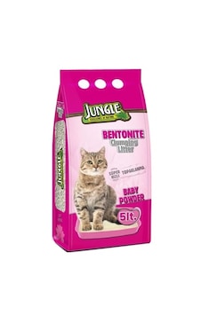 Jungle Parfümlü Topaklaşan Bentonit Kedi Kumu 5 L Jungle Parfümlü Topaklaşan Bentonit Kedi Kumu 5 L