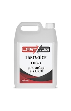 Lastvoice Fog-3 Çok Yoğun Sis Makinesi Likiti Sıvısı 5 Litre