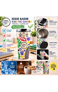 Cool Bottles Electric Garden Bardak Xclusive Bardak Çelik Termos 330 Ml Cbt33ega Çok Renkli Cool Bottles Electric Garden Bardak Xclusive Bardak Çelik Termos 330 Ml Cbt33ega Çok Renkli