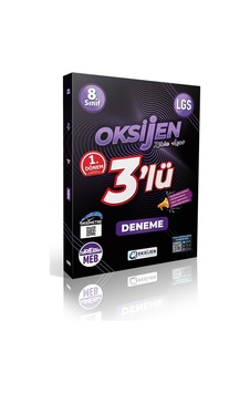 Oksijen Lgs 8.sınıf 1.dönem 3'lü Deneme Oksijen Lgs 8.sınıf 1.dönem 3'lü Deneme