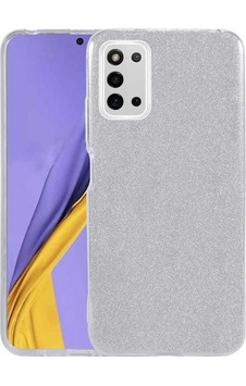 Galaxy A03s Kılıf Zore Shining Silikon Gümüş Galaxy A03s Kılıf Zore Shining Silikon Gümüş