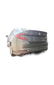 Fiat Egea Sedan (2015 - 2018) Arka Tampon Eki - Difüzör (Plastik)