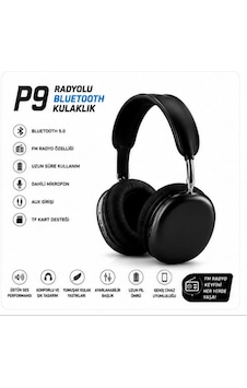P9 Kafa Üstü Bluetooth Kulaklık
