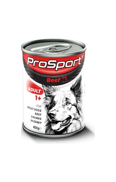 Prosport Chunk Sığır Etli Yetişkin Köpek Konserve Mama 400 G