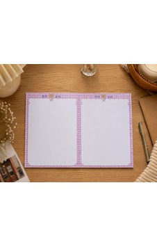 Pembepötikate Yatay A4 Note Pad Açık Pembe Pembepötikate Yatay A4 Note Pad Açık Pembe