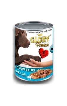 Glory Premium Somon Balıklı Konserve Yetişkin Köpek Maması 12 x 400 G Glory Premium Somon Balıklı Konserve Yetişkin Köpek Maması 12 x 400 G