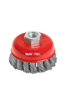 Bay-tec Burgulu Çanak Fırça 75mm