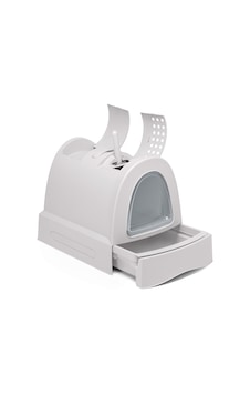 Imac Zuma Torbalı Kapalı Kedi Tuvaleti Csmtex - 27 Gri 56x40x42,5cm Imac Zuma Torbalı Kapalı Kedi Tuvaleti Csmtex - 27 Gri 56x40x42,5cm