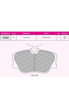Ön Balata Mercedes W124 E Ser 96-96 442027