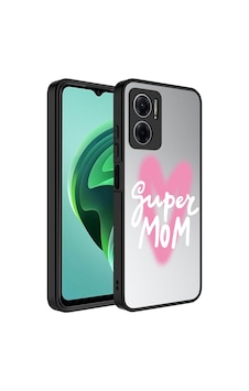 Xiaomi Redmi Note 11e Kılıf Aynalı Desenli Kamera Korumalı Parlak Zore Mirror Kapak Süper Anne Xiaomi Redmi Note 11e Kılıf Aynalı Desenli Kamera Korumalı Parlak Zore Mirror Kapak Süper Anne