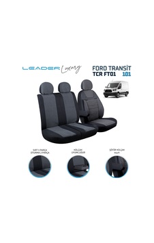Ford Transit 2013 Sonrası Ticari Oto Koltuk Kılıfı 2+1 Füme Ford Transit 2013 Sonrası Ticari Oto Koltuk Kılıfı 2+1 Füme