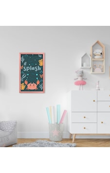 Bk Home Yengeç Tasarımlı Dekoratif Pembe Ahşap Çerçeveli Çocuk Od (495494086) Bk Home Yengeç Tasarımlı Dekoratif Pembe Ahşap Çerçeveli Çocuk Od (495494086)