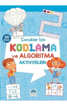 Çocuklar Için Kodlama Ve Algoritma Aktiviteleri (Mavi) / Kolektif 9786254485671