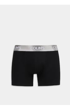 Colin's Colins Standart Fit Düz Erkek Siyah Boxer Cl1082923 Q1.v2 Blk