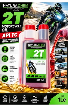 Naturachem 2t 2 Zamanlı Motosiklet Motor Yağı 1 Litre Apı Tc Yüksek Performanslı 2t Yağ Naturachem 2t 2 Zamanlı Motosiklet Motor Yağı 1 Litre Apı Tc Yüksek Performanslı 2t Yağ