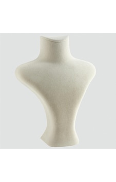 Zenviac456 23 Cm Manken Anfora Kumaş Zenviac45678 Krem