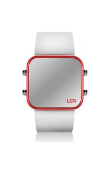 Upwatch Led Mını Red Whıte Unisex Kol Saati Kırmızı Upwatch Led Mını Red Whıte Unisex Kol Saati Kırmızı