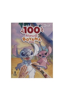 Disney Stitch - 100 Dövmeli Boyama Kitabı Doğan Çocuk Disney Stitch - 100 Dövmeli Boyama Kitabı Doğan Çocuk
