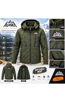 Alaska49 Softjel Mont Su İtici Haki
