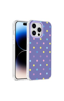 Apple İphone 14 Pro Max Kılıf Airbag Tasarımlı Zore Potik Sert Pc Kapak Lila Apple İphone 14 Pro Max Kılıf Airbag Tasarımlı Zore Potik Sert Pc Kapak Lila