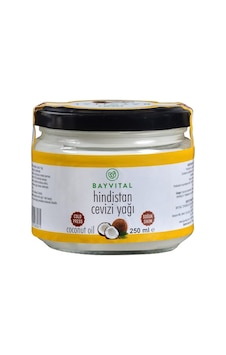 Bayvital Soğuk Sıkım Hindistan Cevizi Yağı 250 ML Bayvital Soğuk Sıkım Hindistan Cevizi Yağı 250 ML