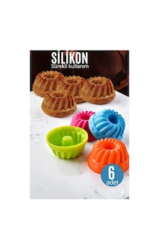 Silikon Göbekli Muffin Cupcake Kalıbı - Sürekli Ku Cpr-7565-01d33 Çok Renkli Silikon Göbekli Muffin Cupcake Kalıbı - Sürekli Ku Cpr-7565-01d33 Çok Renkli