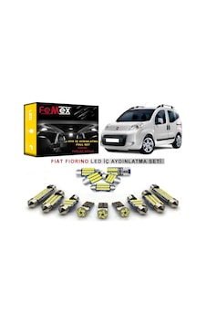 Fiat Fiorino Led İç Aydınlatma Ampul Seti Femex Parlak Beyaz