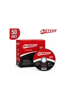 Astor Metal Kesici Taş 115x1x22.2 Mm İnox Kesmetaşı - 50 Adet
