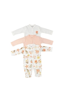 Tiffany Baby & Kids Tiffany Baby 3'lü Patikli Bebek Tulum 15040 Ekru Tiffany Baby & Kids Tiffany Baby 3'lü Patikli Bebek Tulum 15040 Ekru