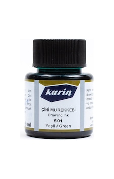 Karin Çini Mürekkebi 45Ml - Yeşil Karin Çini Mürekkebi 45Ml - Yeşil