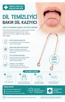 Büro Ev Ofis Kişisel Ağız Bakımı İçin Bakır Temizleyici Dil Kazıyıcı Temizleme Aparatı Büro Ev Ofis Kişisel Ağız Bakımı İçin Bakır Temizleyici Dil Kazıyıcı Temizleme Aparatı