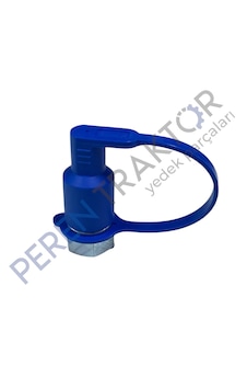 Pimak Damper Adaptörü Erkek Mavi 1/2 New Holland Uyumlu