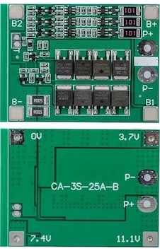 Weko Bms-24227 3s 25a Bms Devresi Lityum Batarya Şarj Modülü Weko Bms-24227 3s 25a Bms Devresi Lityum Batarya Şarj Modülü