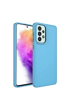 Galaxy Uyumlu A33 5g Kılıf Metal Çerçeve Ve Buton Tasarımlı Silikon Zore Luna Kapak Galaxy Uyumlu A33 5g Kılıf Metal Çerçeve Ve Buton Tasarımlı Silikon Zore Luna Kapak