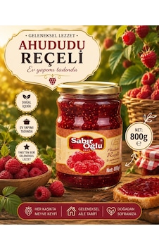 Sabıroğlu Ahududu Reçeli Net 800 Gr Kavanoz