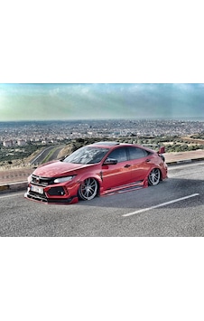 Honda Civic (Plastik) Fc5 Ön Lip Custom Honda Civic (Plastik) Fc5 Ön Lip Custom